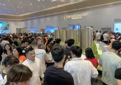 Demand was strong across all unit types for Tengah Garden Residences, the first private residential project in Tengah New Town. 