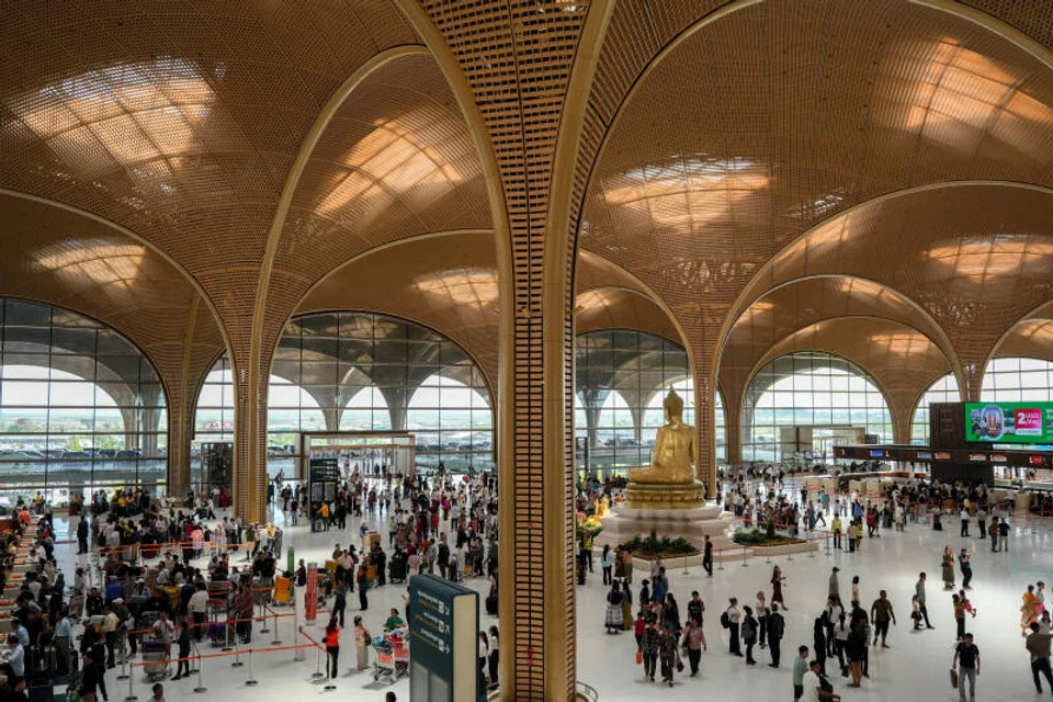 The Techo International Airport is a 2,600-hectare behemoth jointly funded by the Cambodian government and the privately-owned Overseas Cambodian Investment Corporation. 