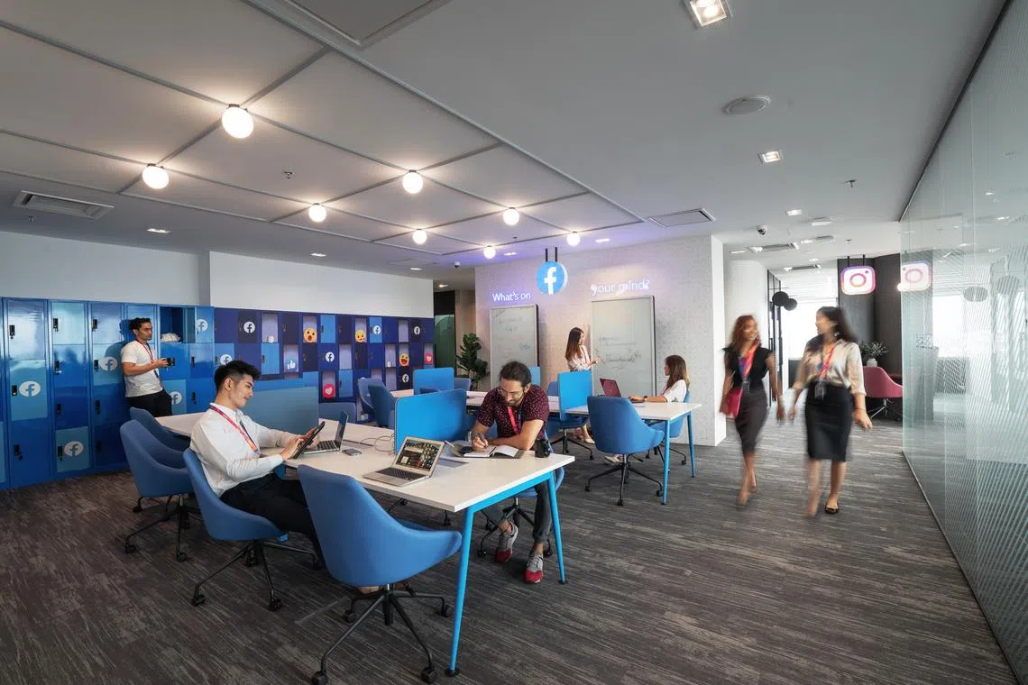 Infinity 8’s co-working space in Johor Bahru. The number of co-working offices in Greater Johor Bahru has surged to more than 60 as at July this year, compared to fewer than five in 2017.