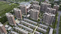 Country Garden's Fengming Haishang residential development in Shanghai. The company focuses on the more challenging Tier 3 and Tier 4 cities. Its large scale and uncertain outlook show the limitations of policy support.