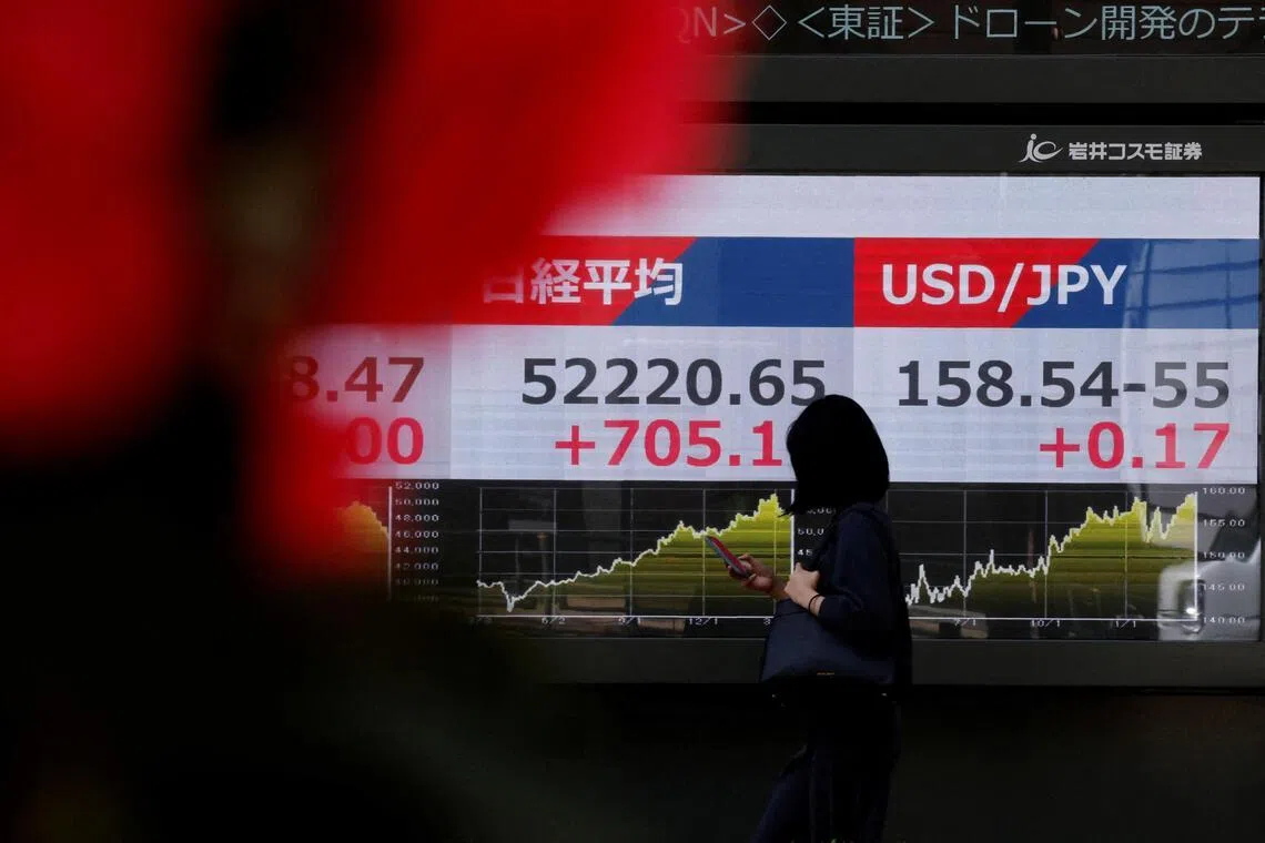 The Nikkei closed down 2.8 per cent at 51,885.85, having fallen as much as 5.3 per cent earlier in the session.