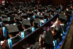 As hiring gets tighter, the number of graduates from popular business and administration courses at Singapore's universities has climbed for most of the past decade.