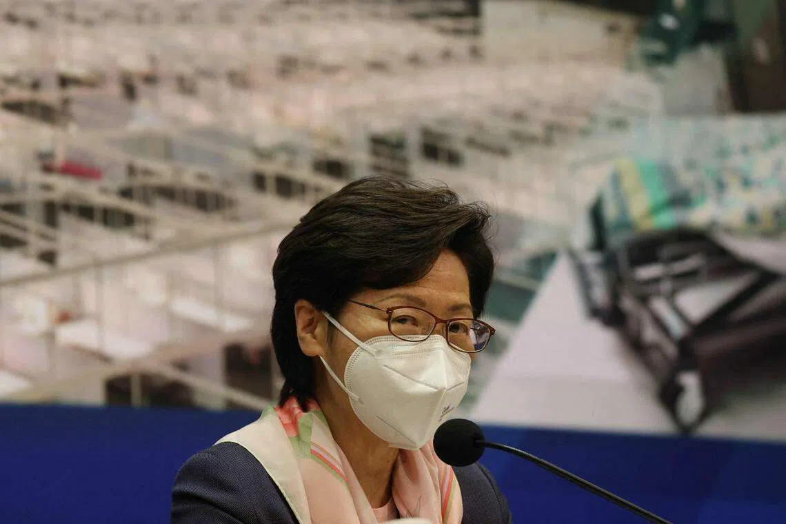 Hong Kong's Lam says scope to further delay chief executive election