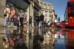 Retail sales in the UK dropped more than expected in October as consumers reined in spending ahead of the Budget.
