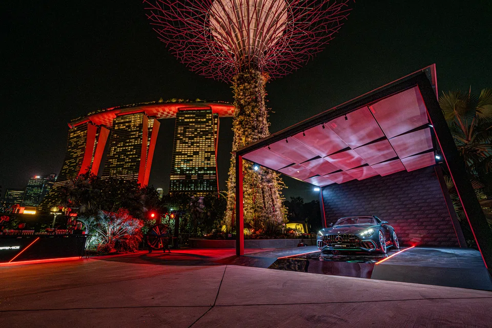 The Mercedes-AMG GT 63 Pro Motorsport Collectors Edition was unveiled in Singapore at Gardens by the Bay on Sep 19. 