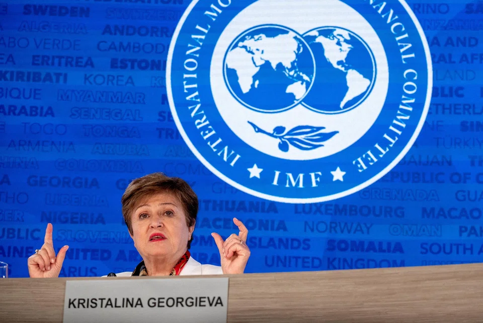 IMF Managing Director Kristalina Georgieva’s comments are the first indication this year of the IMF’s evolving global outlook but she gave no detailed projections.