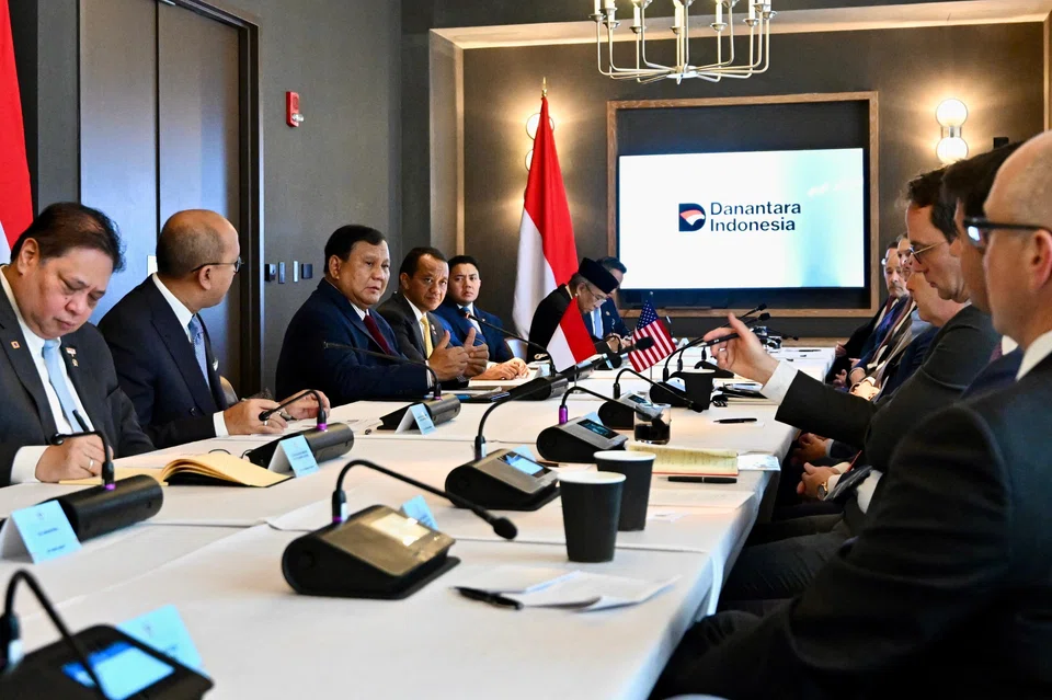 Danantara is being positioned as a cornerstone of President Prabowo Subianto’s (third from left) economic strategy.