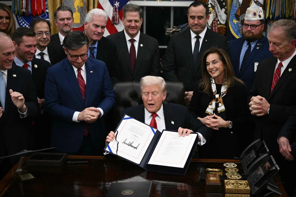 US President Donald Trump signed a Bill to end the shutdown on Nov 12, allowing 670,000 furloughed federal workers to return to work.