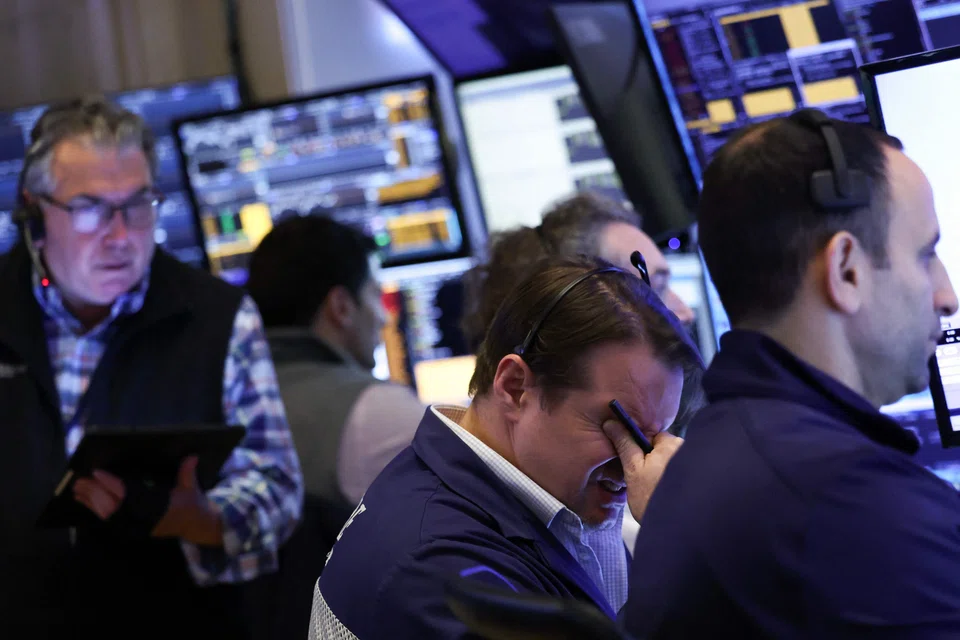 The Dow Jones Industrial Average closed 4.0 per cent lower at 40,545.93, a loss of more than 1,600 points on Thursday.
