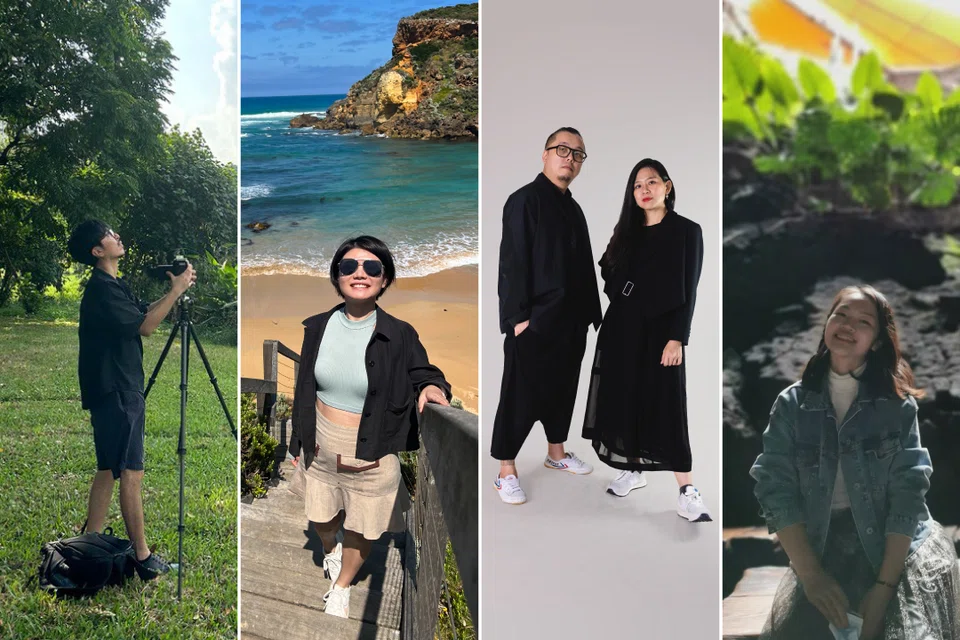 Left to right: Fabian Ong, Yuan Yijia, Mervin Tan, Cheryl Sim and Judy Li are architecture graduates who have opted for other careers.