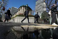 Nominal cash earnings for workers climbed 3.1 per cent in February from a year earlier, with the pace accelerating from a revised 1.8 per cent in January, Japan's labour ministry said on Monday.