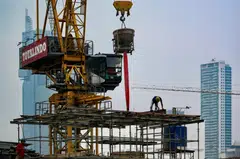 President Joko Widodo’s infrastructure drive has burdened the country’s four-biggest listed construction firms with roughly 130 trillion rupiah (S$11.5 billion) worth of debt.