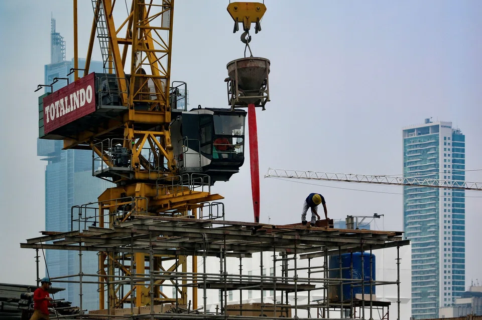 President Joko Widodo’s infrastructure drive has burdened the country’s four-biggest listed construction firms with roughly 130 trillion rupiah (S$11.5 billion) worth of debt.