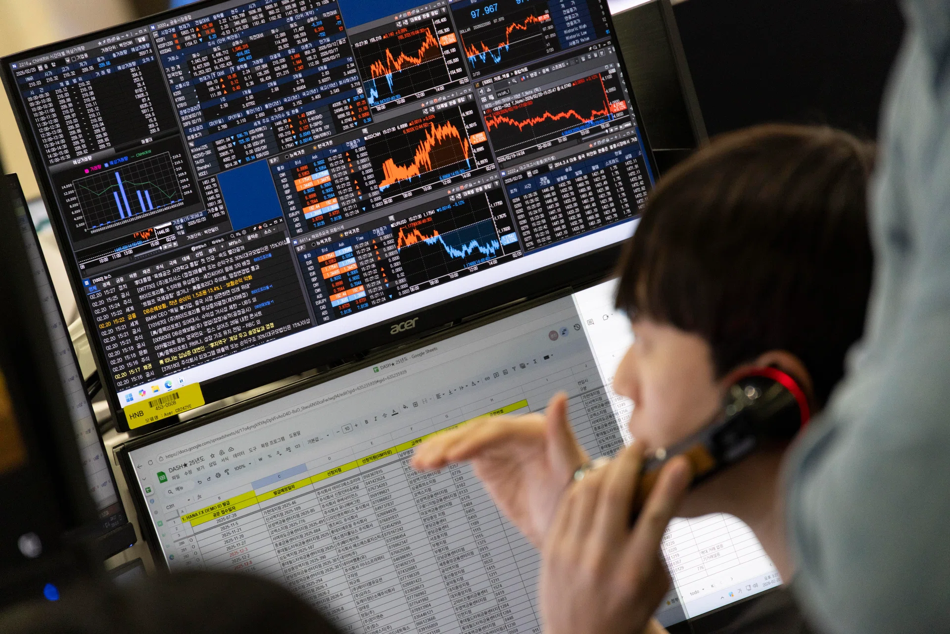 Global funds dump nearly 7 trillion won of South Korean stocks after rally