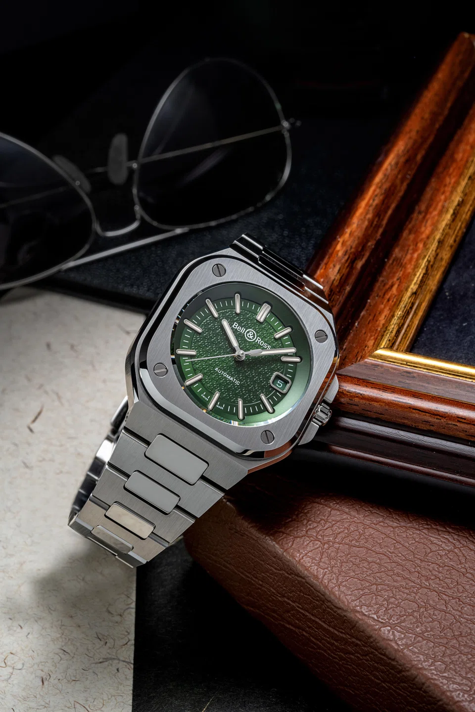 Bell &amp; Ross BR 05 Sincere Green Steel.