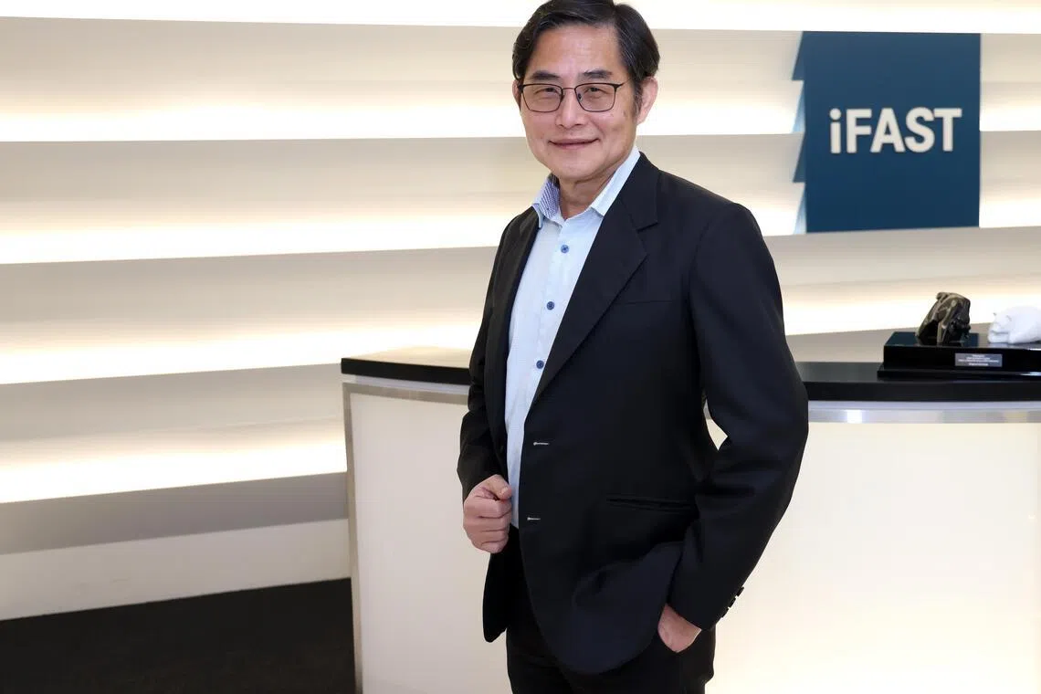 Lim Chung Chun, chairman and CEO of iFast, says the rebranding of FSMOne is to signal its intent to focus more on global customers.