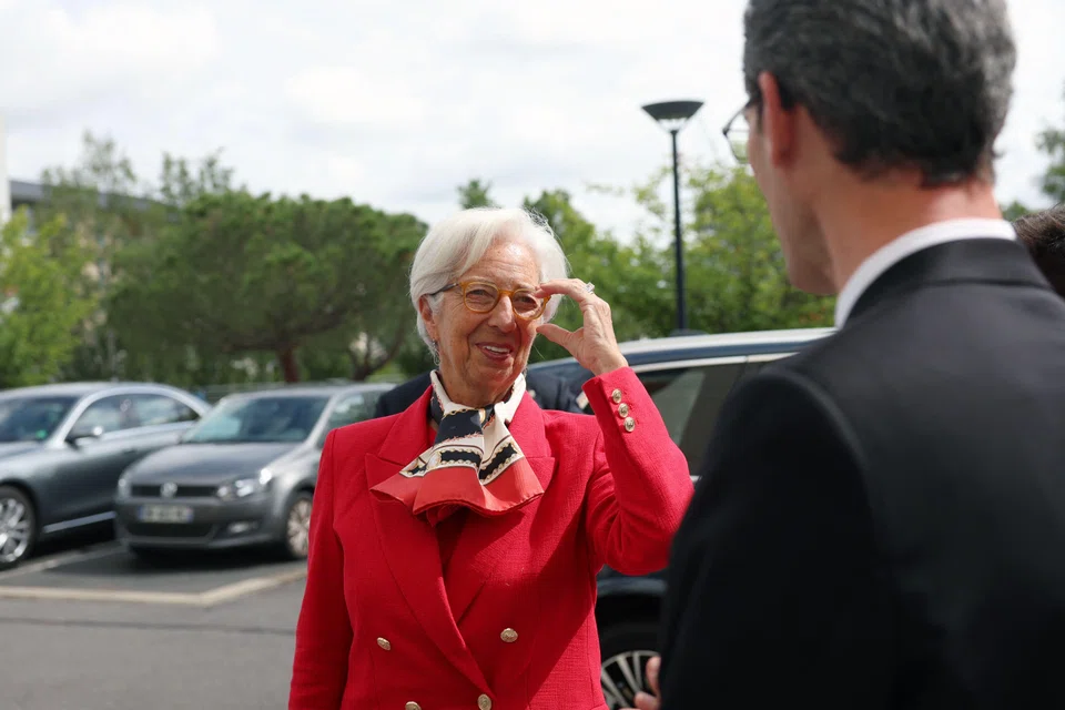 “We are attentive to the good functioning of financial markets, and I think that today in any case we’re continuing to be attentive, but it’s limited to that," says ECB president Christine Lagarde.
