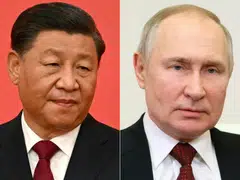 Xi(L) and Putin, who spoke for an hour and 35 minutes by video call after Trump was sworn in as US president, proposed a further deepening of the strategic partnership between their countries.