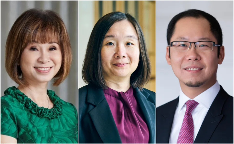 BT editor Chen Huifen (centre) will moderate the first Sustainability Impact Dialogue, where Dr Amy Khor (left) and UOB’s Eric Lim will discuss how businesses are turning sustainability into a driver of innovation and resilience.