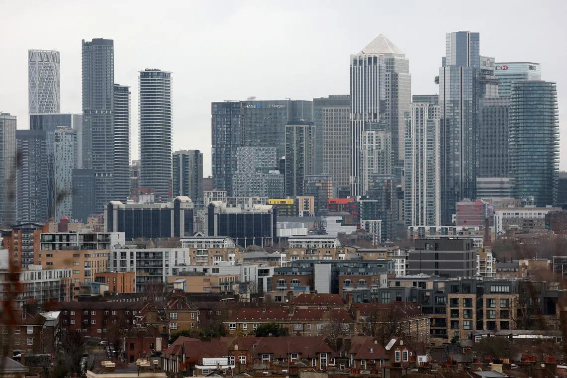 The east London financial district is struggling to recover from a pandemic-induced drop in demand, even as other central areas of the city and prime locations globally from New York to Paris show signs of recovery.