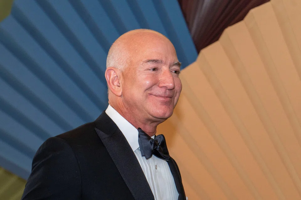 Jeff Bezos is ranked the second-richest person in the world with a net worth of US$214.4 billion, according to Forbes. 