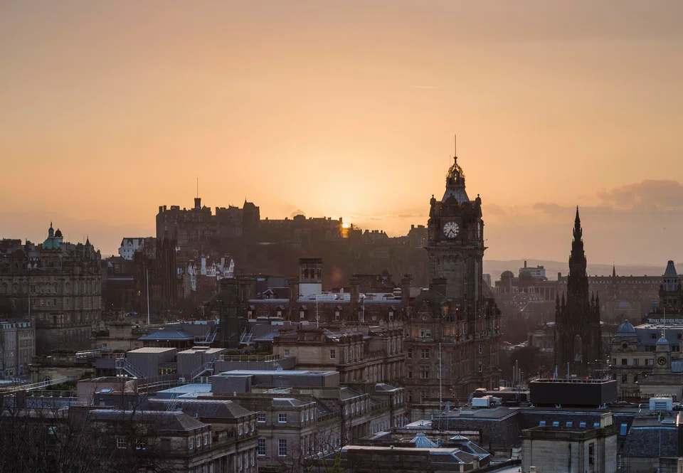 Aberdeen, headquartered in Edinburgh, Scotland (above), says that that the pace of full-year outflows had slowed, thanks to its improved service and pricing in the business.