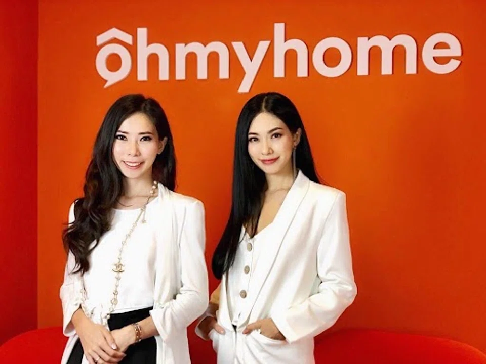 Ohmyhome co-founders cum sisters, Rhonda and Race Wong. 