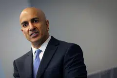 Minneapolis Federal Reserve President Neil Kashkari supported the Fed’s quarter-point interest-rate cut in September and feels two more such cuts will be warranted by the end of the year.