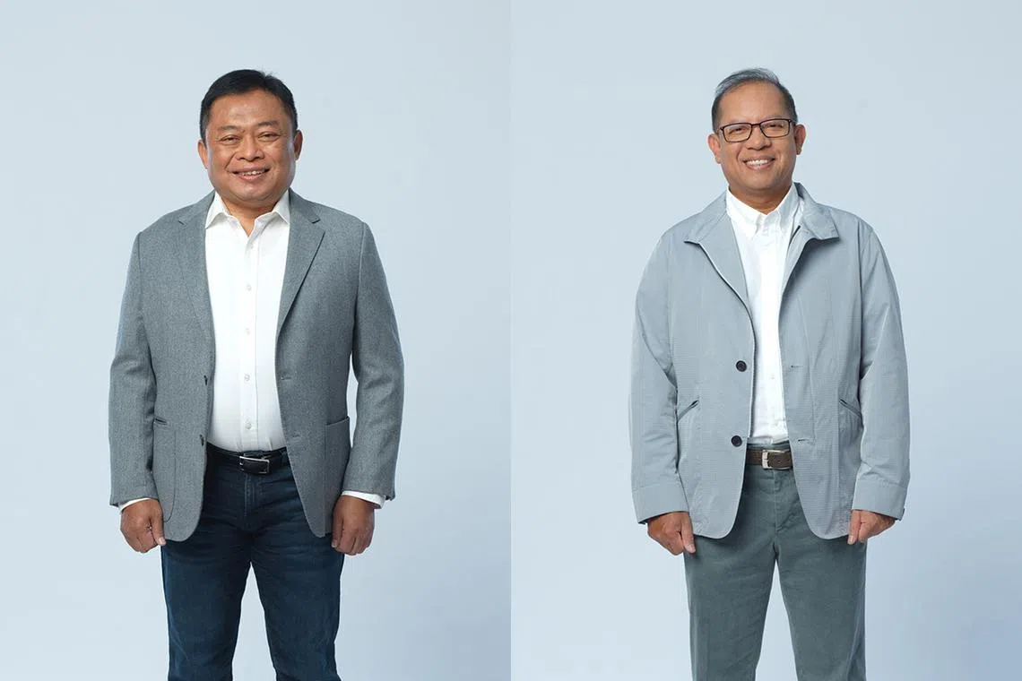 Telkom CEO Ririek Adriansyah (left) and chief finance and risk officer Heri Supriadi are bullish on the company's plans to target higher-value customers.