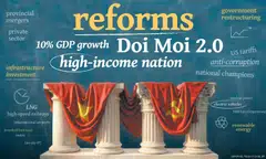 Vietnam’s “new era” is underpinned by the four pillars of collective leadership, as well as its ruling Party's four resolutions on science and technology, international integration, rule of law and private-sector-led growth.