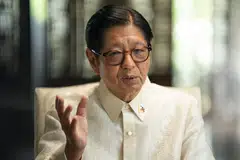Philippine President Ferdinand Marcos Jr says: “Our foreign policy is very simple: it’s peace and national interest.”