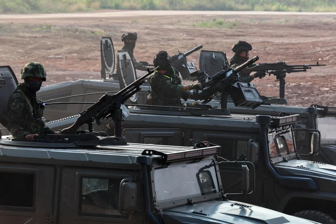 The junta is reported to have imported nearly US$130 million in weapons and military supplies from Thailand-registered suppliers in the year to March 2024.