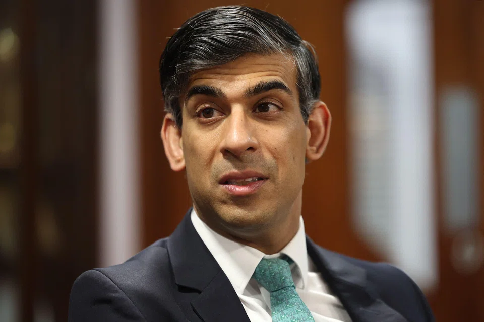 UK Prime Minister Rishi Sunak says Britain needs to reach its net-zero target “in a sustainable way that doesn’t leave people without energy on a cloudy, windless day”.