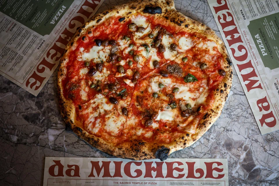 L'antica Pizzeria da Michele is the Singapore offshoot of the famous Naples eatery.