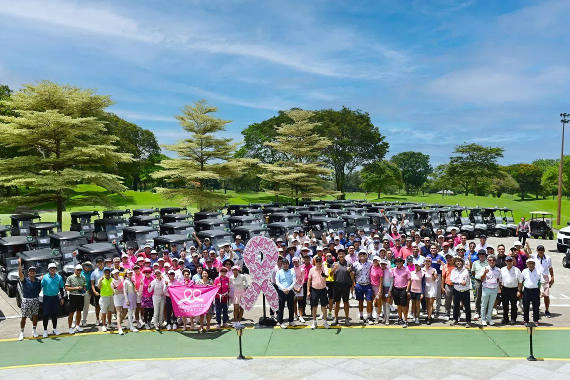 More than 144 golfers and 50 guests attended the fundraiser at Laguna National Golf Resort Club.