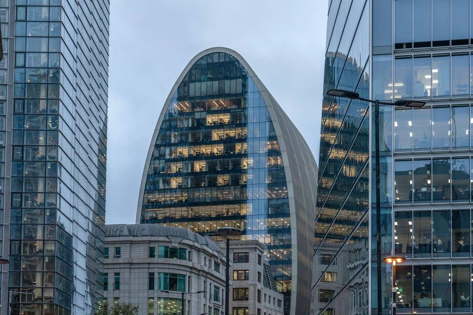 Office buildings in London. While commercial property markets globally have been roiled by higher borrowing costs and emptier offices after the pandemic, there are growing signs that the market may have bottomed out in some countries, including Britain.