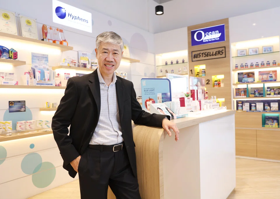 Lim See Wah, the chairman and CEO of Catalist-listed Hyphens Pharma