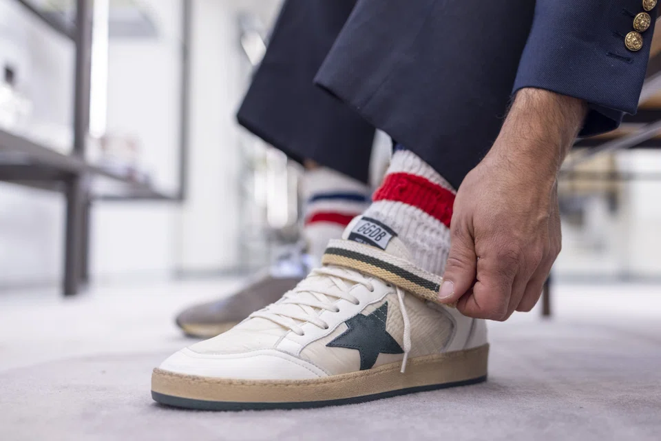 Golden Goose is targeting net sales of about 1 billion euros by 2029, up from 587 million euros last year. 