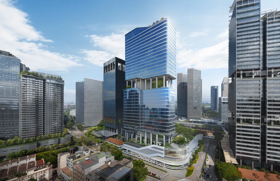 Shaw Tower, located in the Central Business District, is set to be completed in mid-2026. 