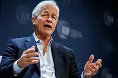 Jamie Dimon says that he expects the credit cycle will eventually sour again, though he is not sure when.