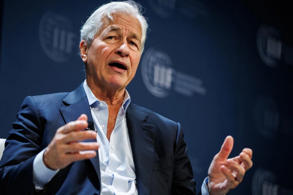 Jamie Dimon says that he expects the credit cycle will eventually sour again, though he is not sure when.