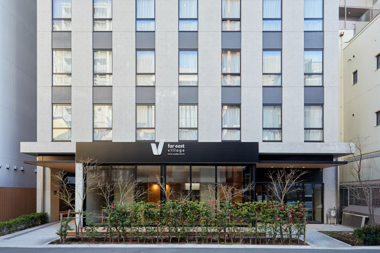 Far East Village Hotel Osaka, Namba South, one of the two hotels opened by Far East Hospitality in Osaka.