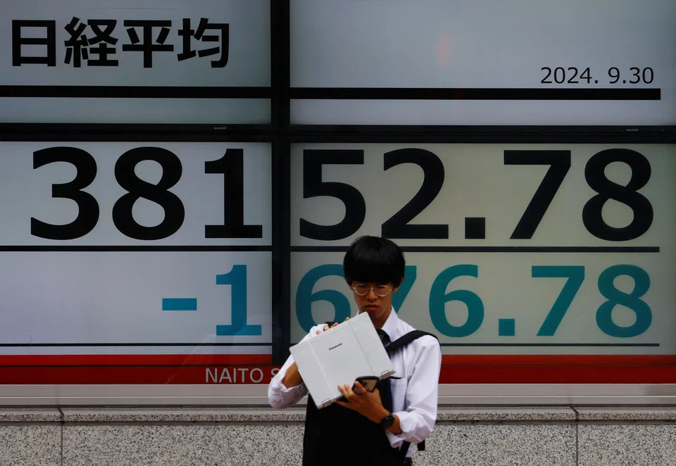 Japan’s Nikkei 225 was off more than two per cent, while there were also losses in Sydney, Seoul, Taipei, and Wellington on Wednesday.