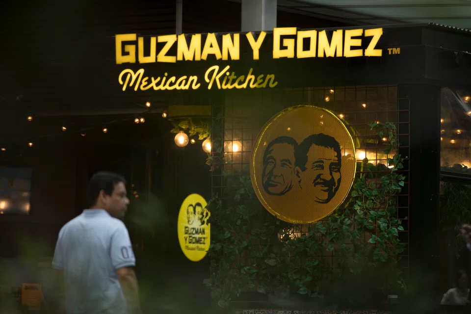 GYG has 185 restaurants in Australia, 17 in Singapore, five in Japan and four in the US, boasting network sales of A$759 million last year.