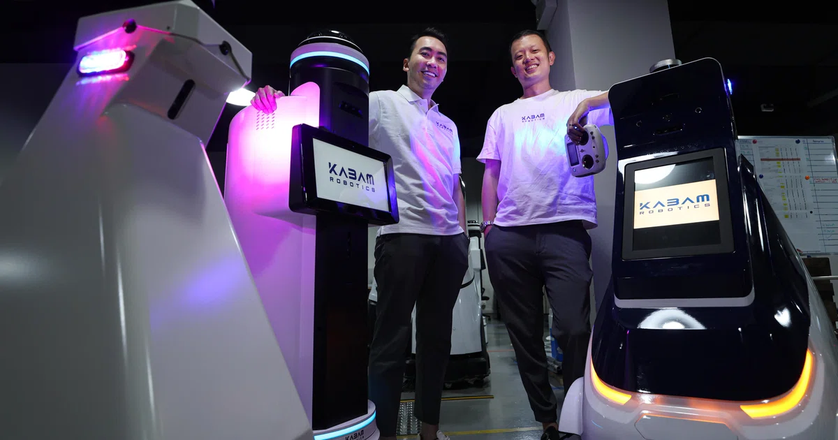 Singapore security robotics firm Kabam to cease operations on Nov 20