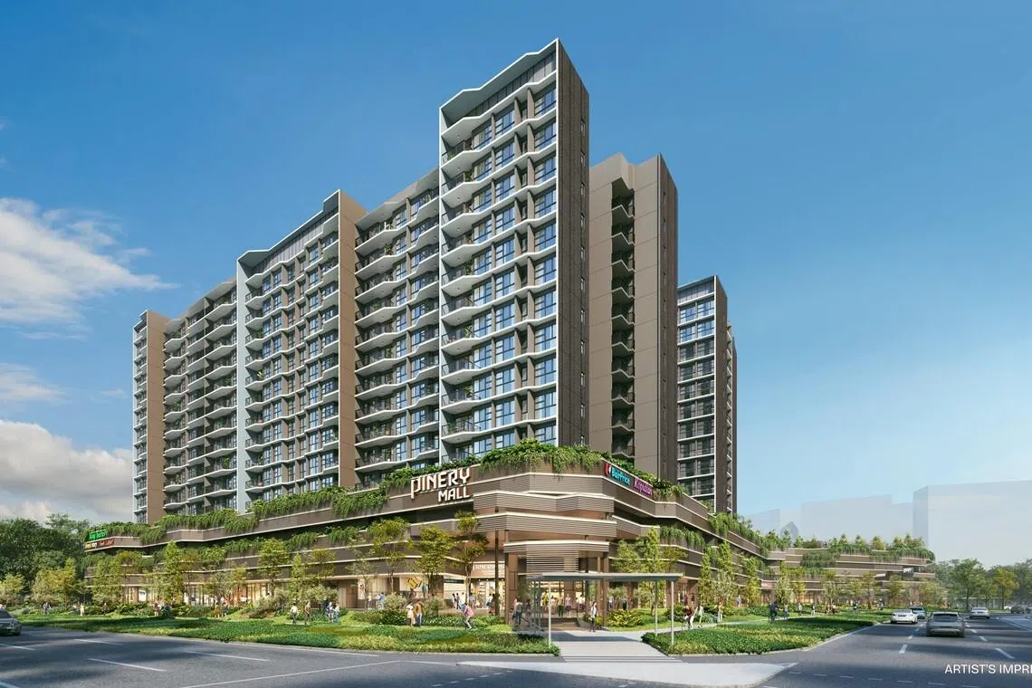 Pinery Residences is a mixed-use development being built on a 253,068 sq ft site. 