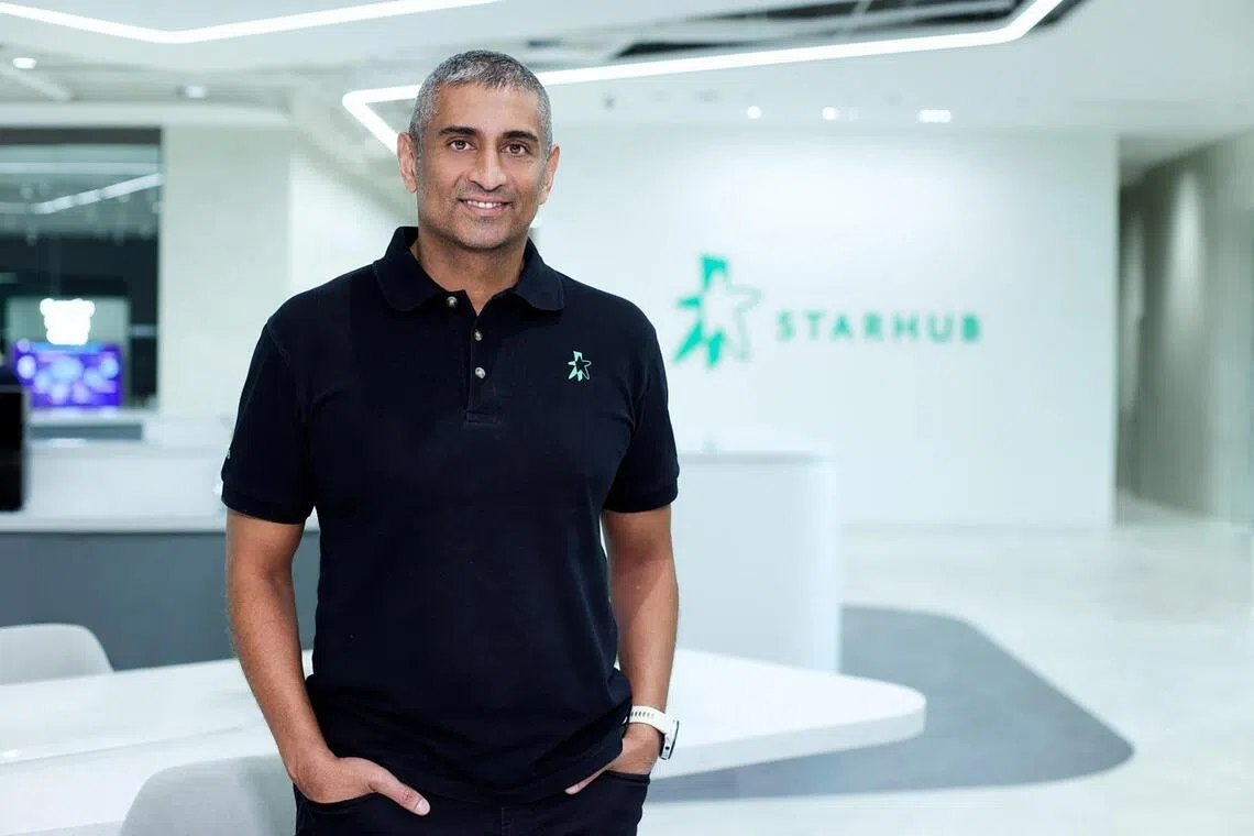 StarHub chief executive Nikhil Eapen says the 'structural advantage' that the new entity would have from the 900 MHz spectrum must be "addressed directly".
