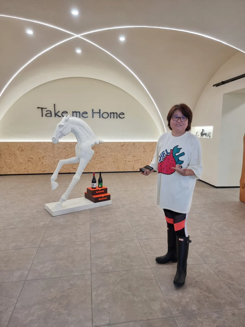 Wang Fang, the winemaker owner of Kanaan Winery.