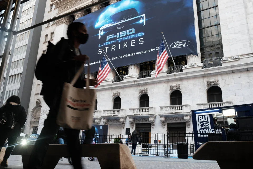 Equities on Wall Street ended higher on Monday (May 2) even as the 10-year Treasury note’s yield hit 3 per cent for the first time in nearly 4 years ahead of the Federal Reserve’s expected rate hike.