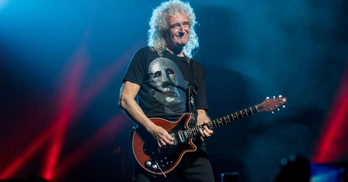 Queen guitarist Brian May unveils band's never-heard song cut from 1974 ...